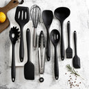 Axyaa 10-Piece Silicone Cookware Set for Kitchen Cooking & Baking