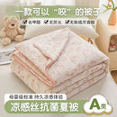 Axyaa Cool Silk Summer Quilt - Antibacterial & Machine Washable