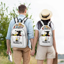 Axyaa Cartoon Dog Student Backpack - Kids Daypack Bag for School, Travel