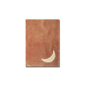 Bohemian Green Moon Sun Canvas Prints by Axyaa - Modern Minimalist Wall Art for Home Decor