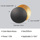 Axyaa Eclipse LED Wall Light for Home Decor & Lighting