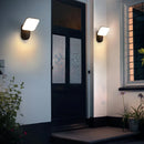 Axyaa Outdoor Sensor Wall Light: Modern, Waterproof Aluminum Design for Garden, Patio, Balcony