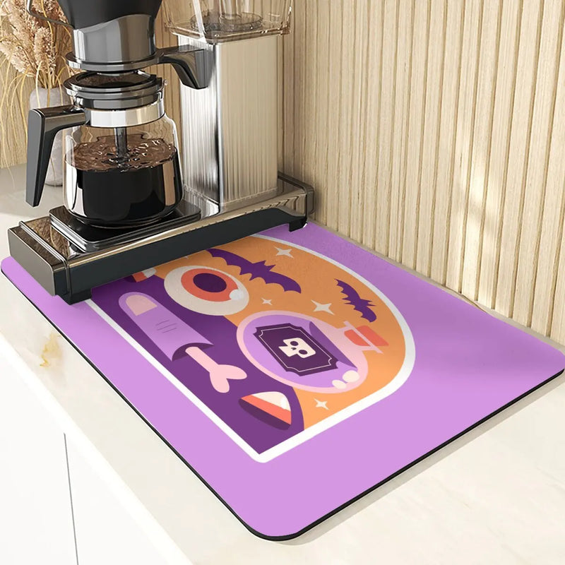 Axyaa Halloween Pumpkin Table Mouse Pad Set