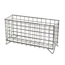 Axyaa Rectangular Mesh Desk Organizer: Large Capacity Cosmetic Storage Basket