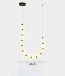 Axyaa Nordic Style Ceiling Lamps for Living Room, Staircase, Hanging, and Ceiling-mounted Spaces