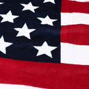 Axyaa American Flag Flannel Blanket for Bed, Couch, Camping, and Gift Giving