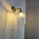 Axyaa Glass Copper LED Wall Lamp - Modern Nordic Design