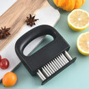 Axyaa Meat Tenderizer with Ultra Sharp Stainless Steel Blades
