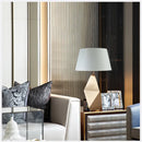 Axyaa Geometric Diamond Hardware Table Lamp