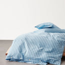 100% Cotton Striped Print Duvet Cover Set with Pillowcase - Axyaa Brand