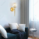 Axyaa LED Glass Wall Lampshade for Bedroom Living Room Home Decoration.