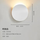 Axyaa Moon Cob LED Wall Lamp: Modern Aluminum, Nordic Design for Living Room, Bedroom