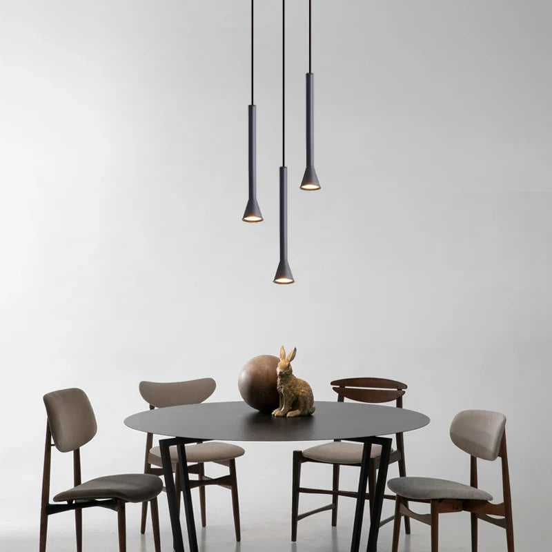 Axyaa Nordic Horn-Shaped Pendant Chandelier for Modern Living Room
