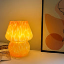 Axyaa Mushroom Lamp Cream Style Simple Interior Bedside Cute Girl Decor Desk Floor