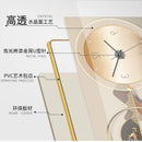 Axya Living Room Clock Decorative Painting - Mute Clock Hanging Art