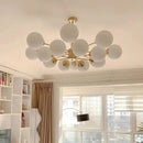 Axyaa Nordic Molecular Chandelier for Stylish Dining Room and Living Space