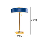 Axyaa Postmodern Luxury Table Lamp for Living Room Bedroom Décor, Study, Personalized Design