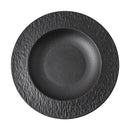 Axyaa Stone Straw Hat Plate Pasta Salad Soup Dessert Kitchen Solid Color Plate