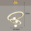 Axyaa Nordic Dining Room Pendant Light Chandelier for Living Room