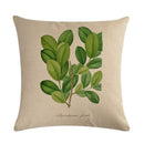 Axyaa Plant Print Embrace Pillowcase 45*45cm