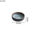 Axyaa Circular Seasoning Dish Set - Molecular Cuisine Snack Plate & Sauce Dish
