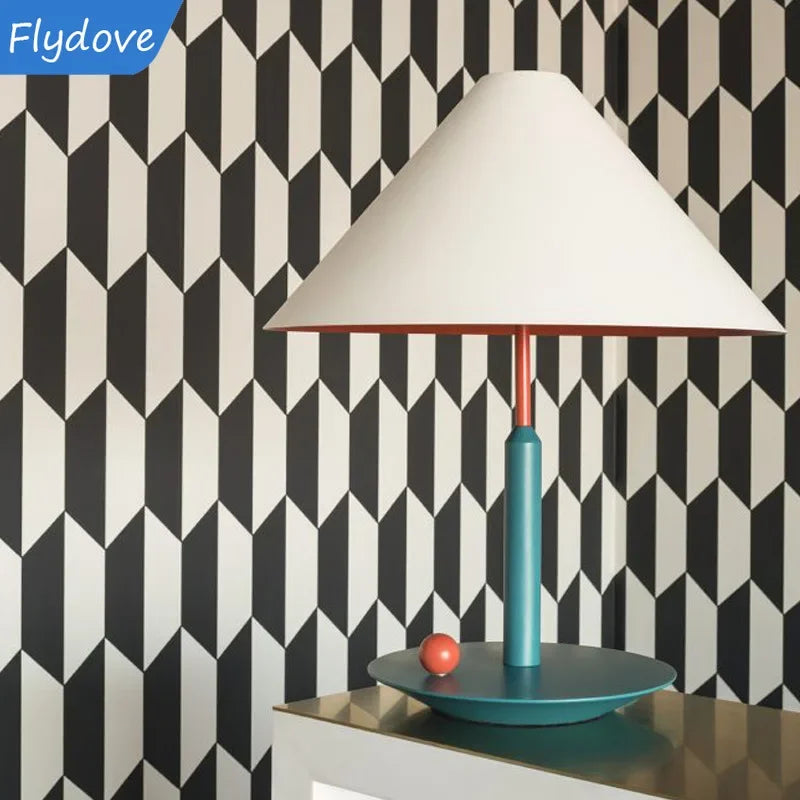 Axyaa Nordic Metal Desk Lamp with E27 Led Bulb