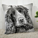 Axyaa Cocker Spaniel Sofa Cushion Cover - Creative and Simple Home Decor
