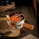 Axyaa Butterfly Love Flower Bowl Set - High-Value Creative Tableware