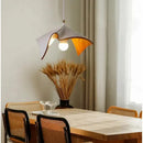 Axyaa Nordic Leaf Resin Pendant Chandelier for Home Dining Study Lighting