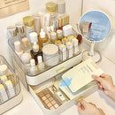 Axyaa Acrylic Makeup Drawer Organizer Stackable Skincare Beauty Storage Display Box