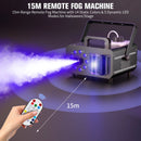 Axyaa 1200W RGB LED Fog Machine with Magic Ball Effect Lights