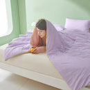 Axyaa Silk Watermelon Antibacterial Summer Quilt - Double Air Conditioner Quilt