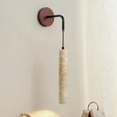 Axyaa Yellow Travertine LED Wall Light for Living Room & Bedroom
