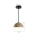 Axyaa Retro Green Bud Droplight for Luxury Bedroom and Bar Counter