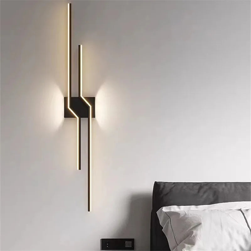 Axyaa Modern LED Wall Sconce Art Deco Light for Living Room Staircase Hallway