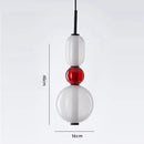 Axyaa Candy Glass Chandelier Pendant Light for Loft Living Dining Room