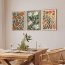 Axyaa Abstract Floral Canvas Wall Art Posters for Modern Home Decor