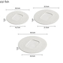 Axya Ceramic Dinner Plate Set Steak Dessert Snack Pasta Restaurant Tableware
