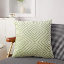 Velvet Geometric Cushion Cover 45x45cm - Axyaa - Nordic Style Home Decor
