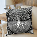 Axyaa Sun Moon Stars Tarot Pillowcase for Home Decor Sofa Chair Mysterious Divination