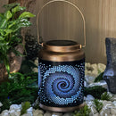Axyaa Solar Snail Outdoor Hanging Light