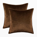 Axyaa Velvet Throw Pillow Cover Set for Sofa Bedroom, Modern Gift Pillowcase