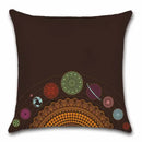Axyaa Solar System Planets Linen Cushion Cover 45x45cm Bedroom Living Room Sofa Decor