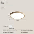 Yellow Hole Stone Ceiling Lamp Retro Cream Style by Axyaa