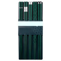 Axyaa Stainless Steel Alloy Chopsticks Set for Asian Cooking and Dining