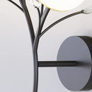 Axyaa Crystal Glass Wall Light for Bedroom Living Room Luxury Décor