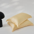 Axyaa Silky Smooth Eucalypt Lyocell Fiber Bamboo Pillowcase Set, Luxury Solid Design