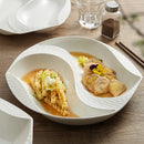Axyaa Ceramic Sashimi Plate Set - Elegant High-grade Dish Platter