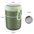 Axyaa Stainless Steel Food Thermal Jar - Keeps Food Hot - 530ml/710ml