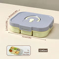 Axyaa Compartment Food Storage Container | Stackable Refrigerator and Freezer Box